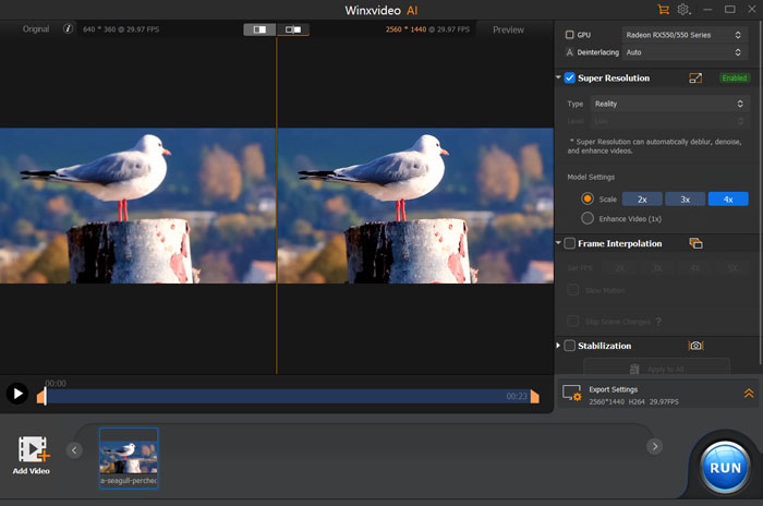 How to enhance video