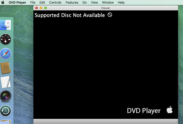 Mac DVD Player - supported disc not available