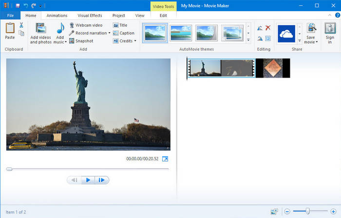 Edit iPhone Video on PC with Windows Movie Maker