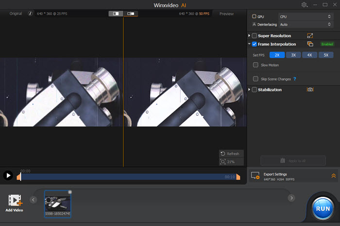 Frame Interpolation