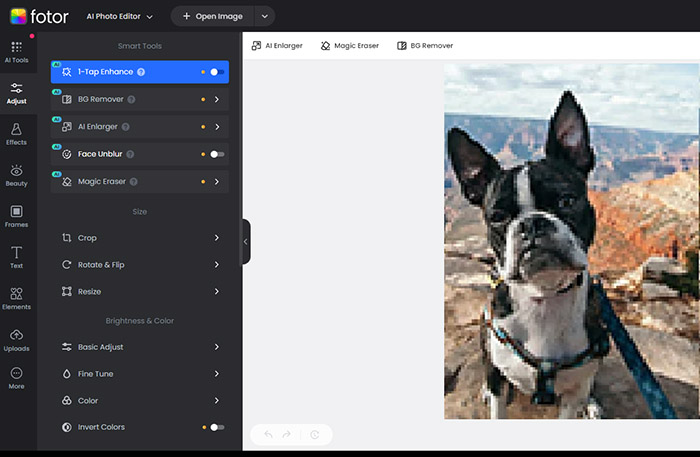 How to Unpixelate an Image Online
