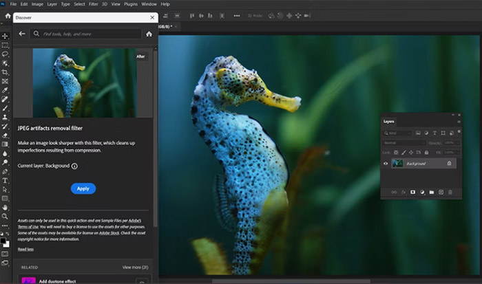 Remove JPEG Artifacts in Photoshop