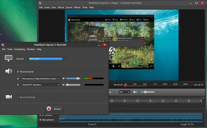 software to record videos free - Flashback Express
