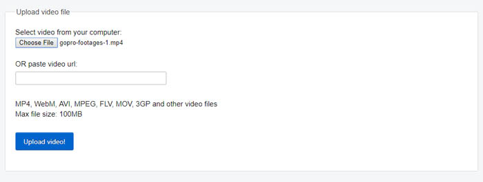 resize video free online with Ezgif