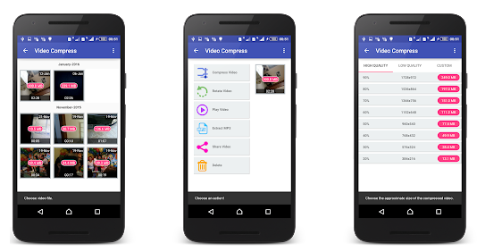 Video Compressor app for android