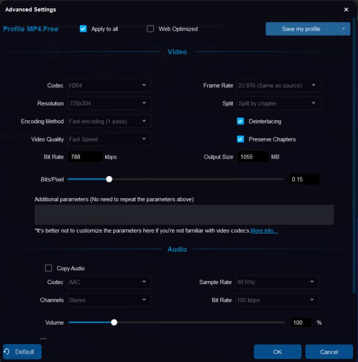 Ddvdfab hd decrypter - Einstellungen ändern