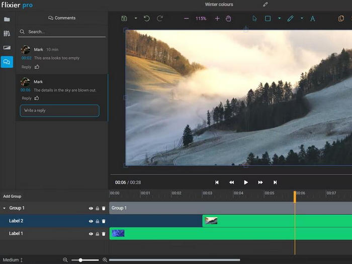 TikTok video editor online - Flixier